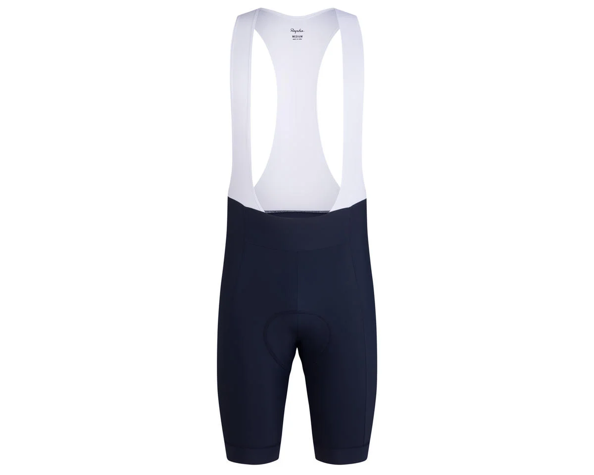 Rapha Men's Core Bib Shorts (Dark Navy/White) (S)